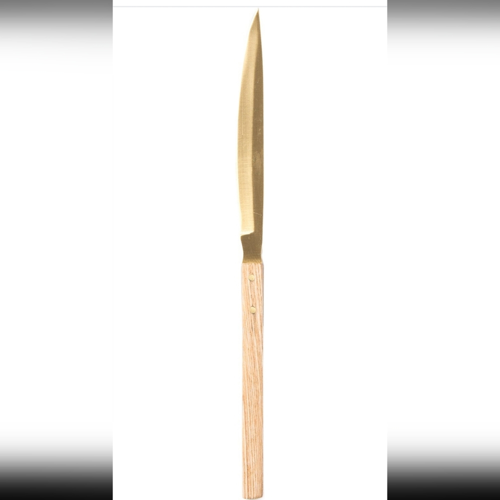 Roost Pequeno Brass Knife